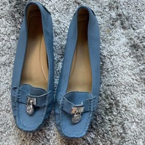 Blue Michael Kors Loafers size 6